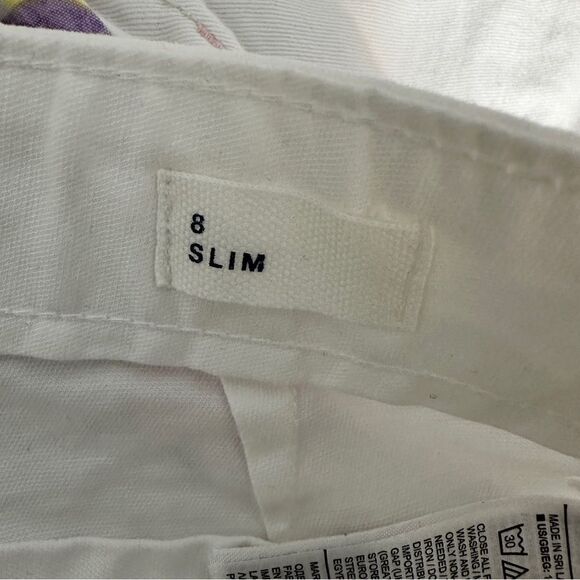 GAP kids white shorts size 8 Slim - Picture 5 of 9